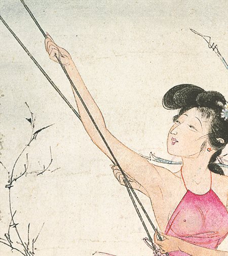 成武-胡也佛的仕女画和最知名的金瓶梅秘戏图